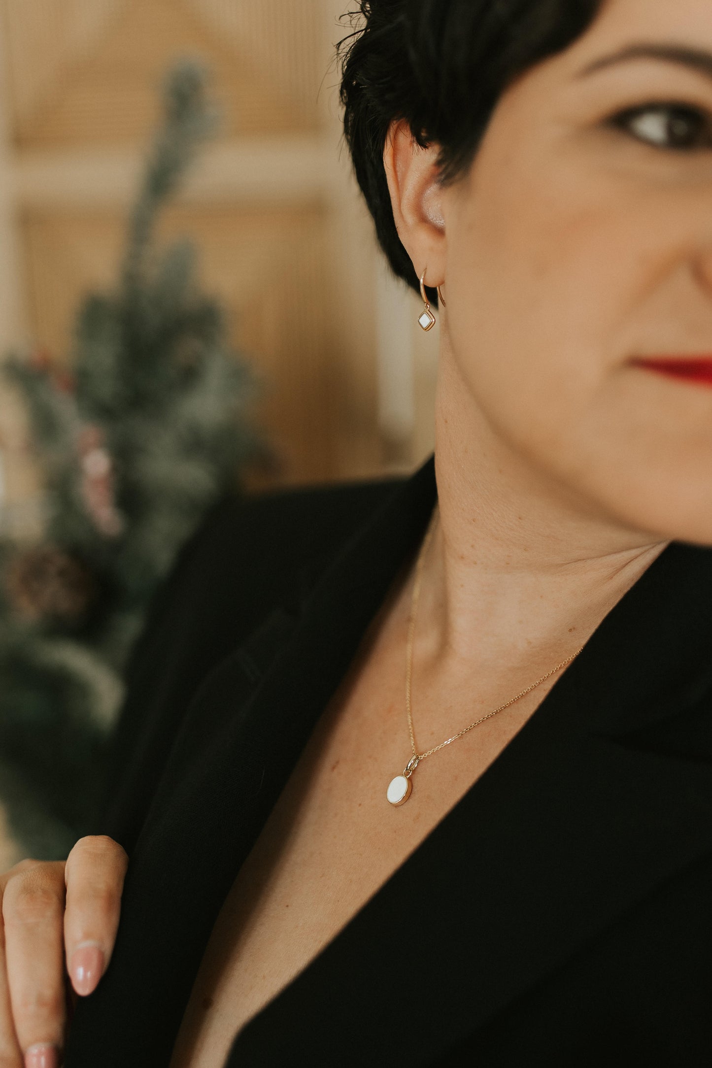 Naos Earrings - Solid Gold