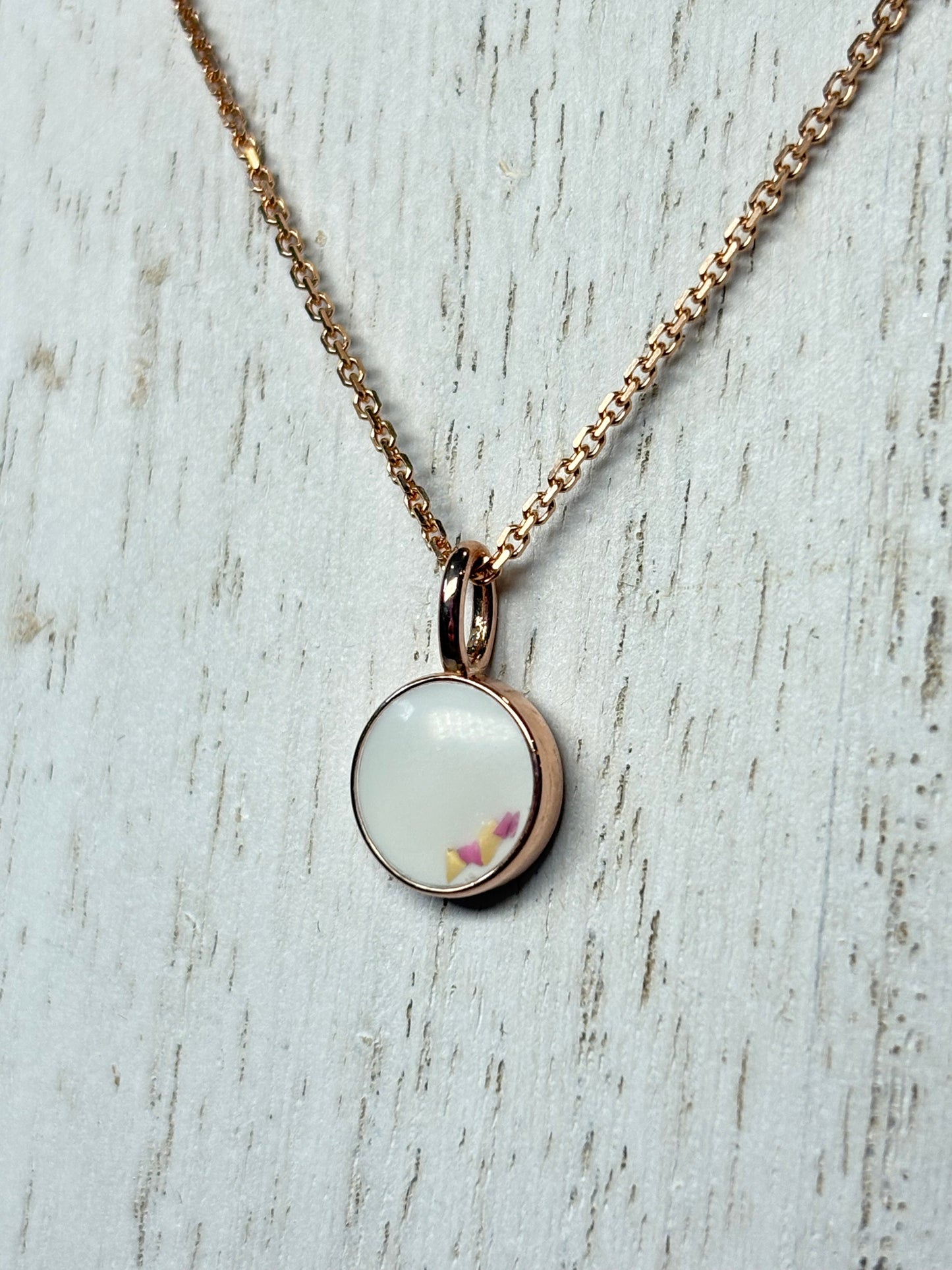 Moon Pendant - Solid Gold