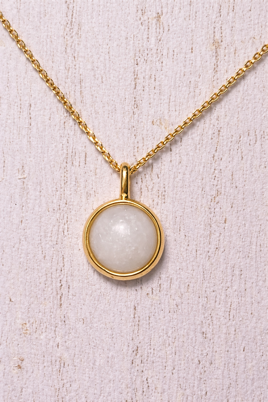 Pendentif Orion Or Jaune, pierre naturelle