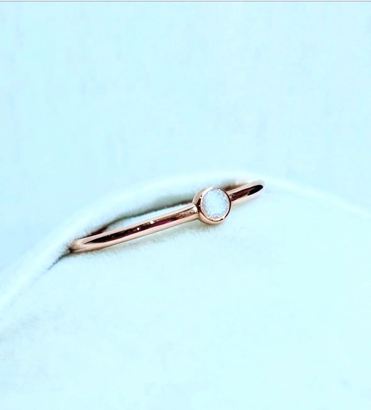 Pandora Or Rose, pierre scintillante