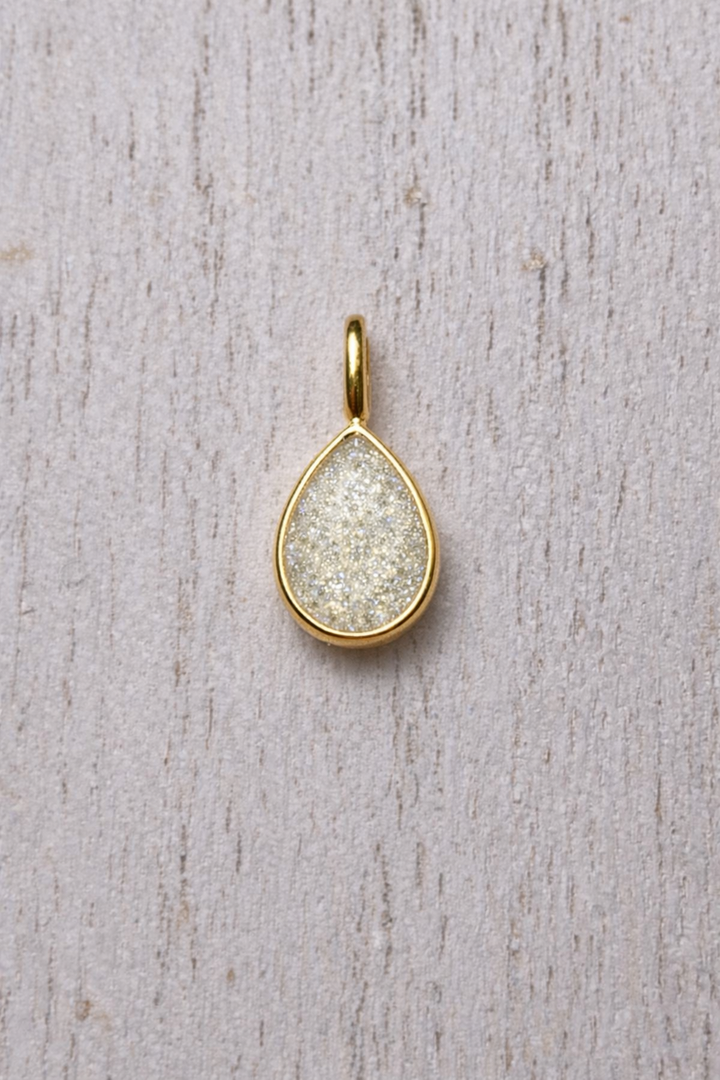 Pendentif Hera Or jaune, pierre scintillante