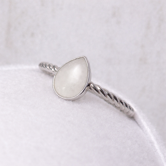 Hera Argent torsadé, pierre naturelle