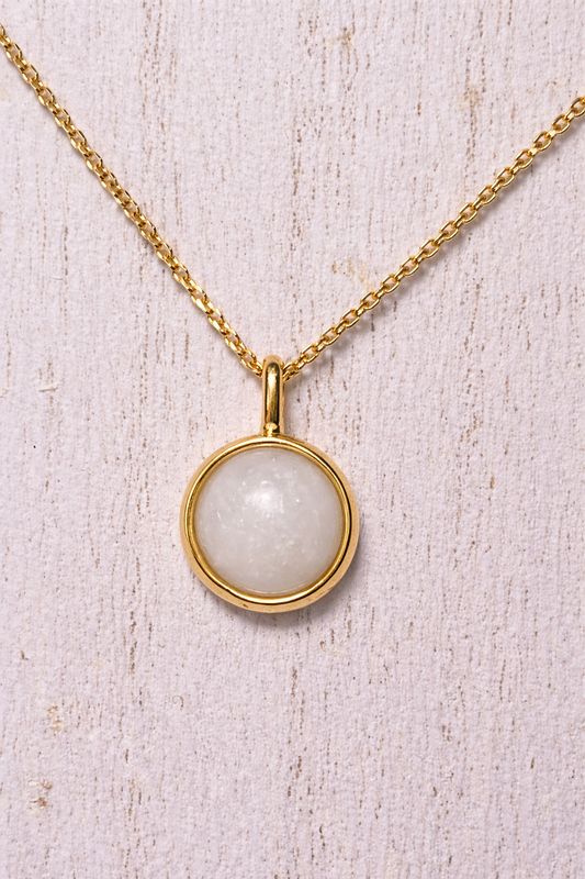 Pendentif Orion Or Jaune, pierre naturelle