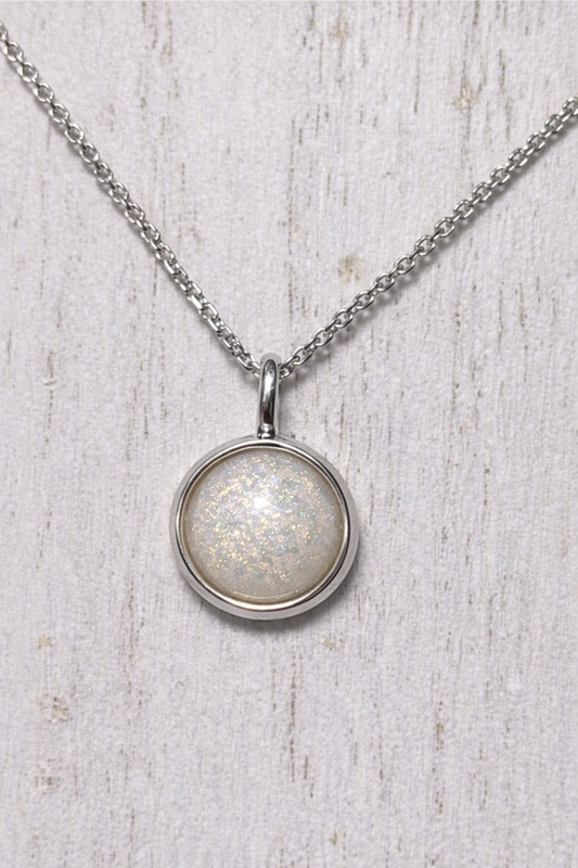 Pendentif Orion Argent, pierre scintillante