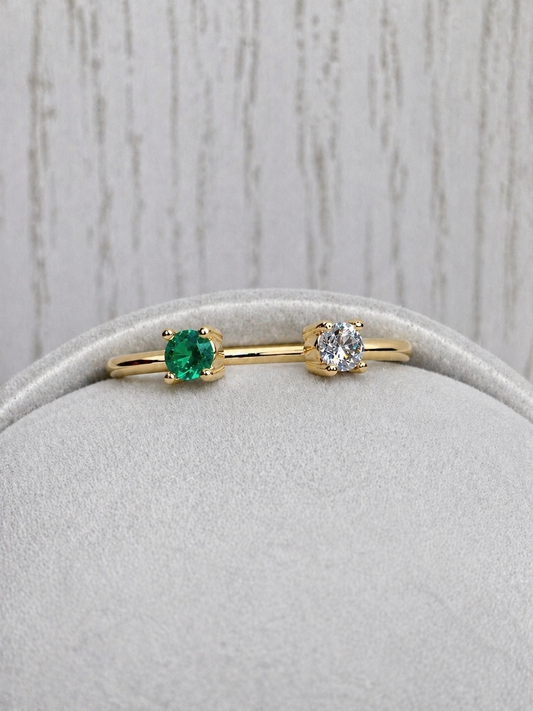 Bague Orbit Or Jaune