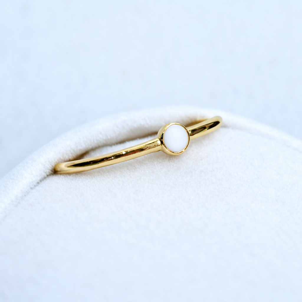 Pandora Or Jaune, pierre blanche