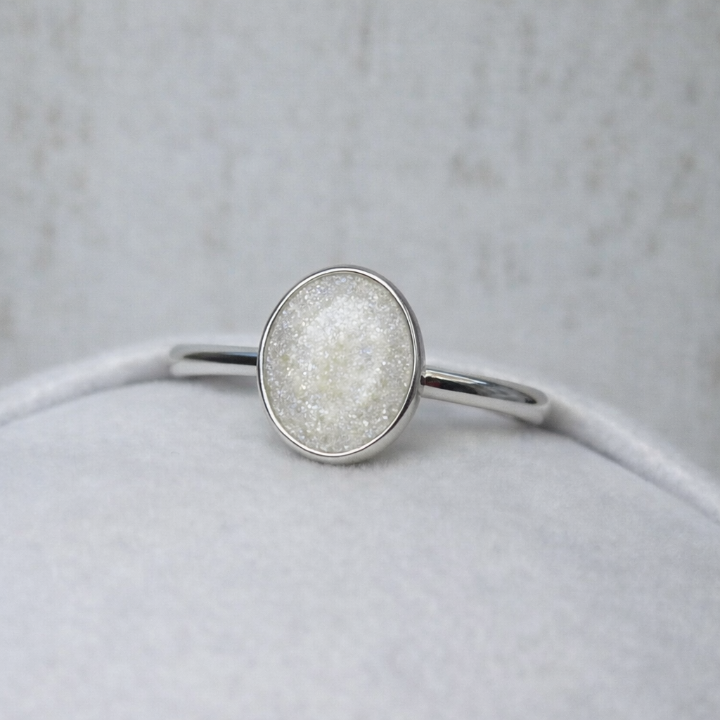 Apodis Argent, pierre scintillante