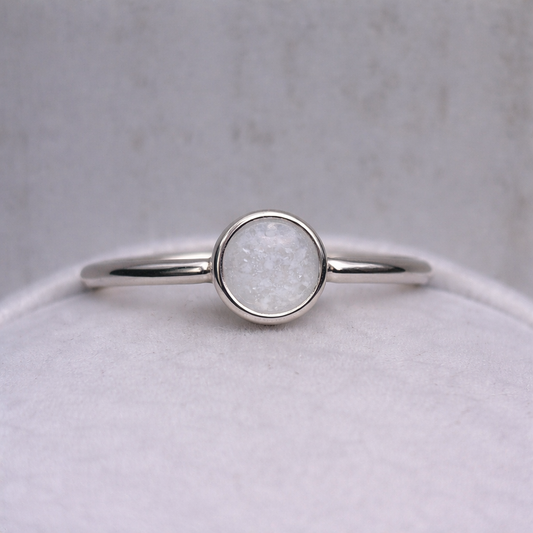 Petite Ourse Silver, natural stone