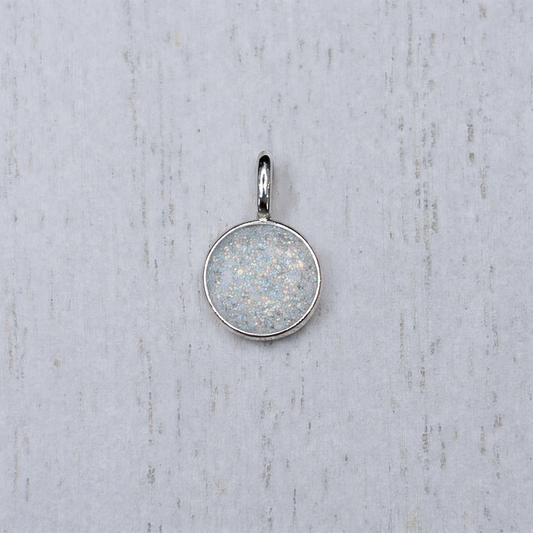 Petite Ourse Pendant Silver with sparkling stone