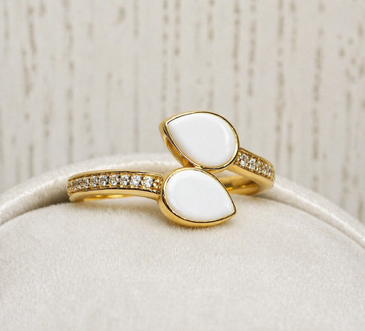 Nova ring in Yellow gold Vermeil