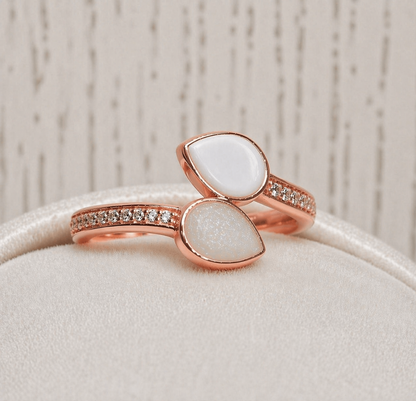 Bague Nova en vermeil rose