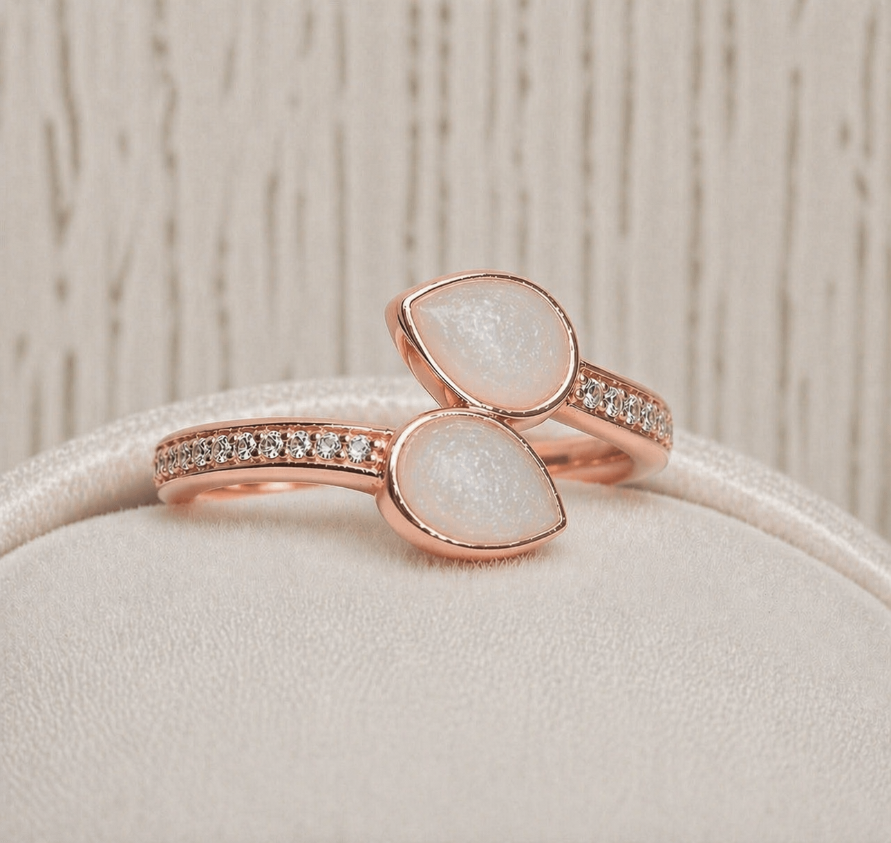 Bague Nova en vermeil rose