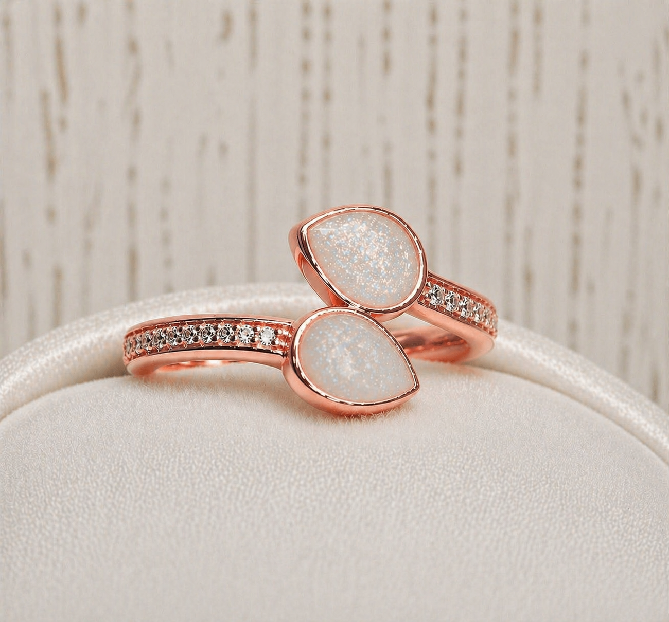 Bague Nova en vermeil rose