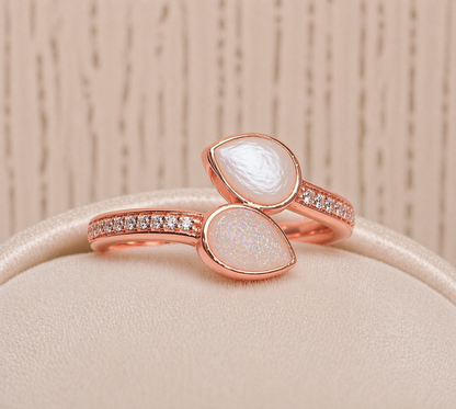 Bague Nova en vermeil rose