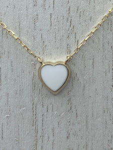 Heart Chain Solid Gold